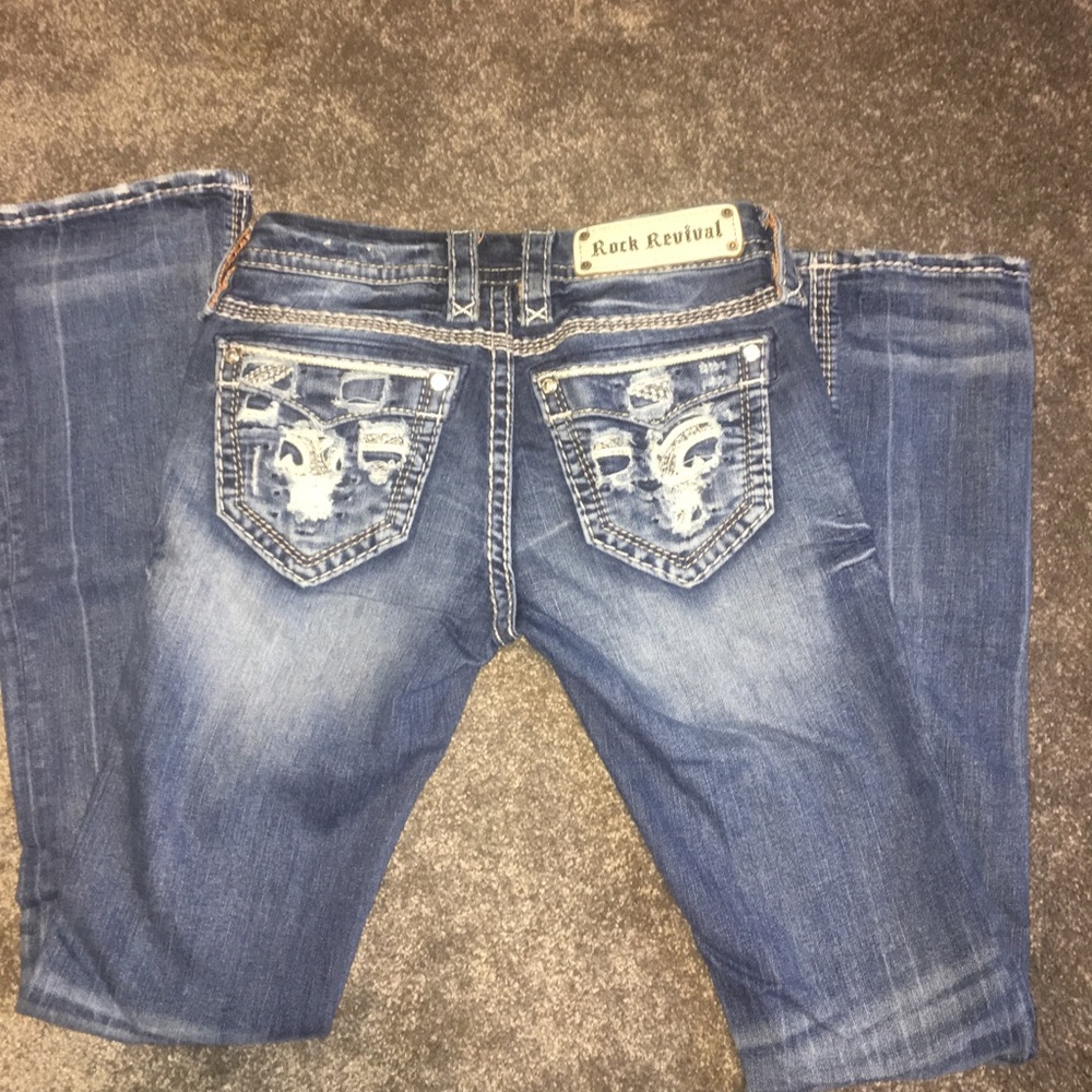 Women’s rock revival jeans